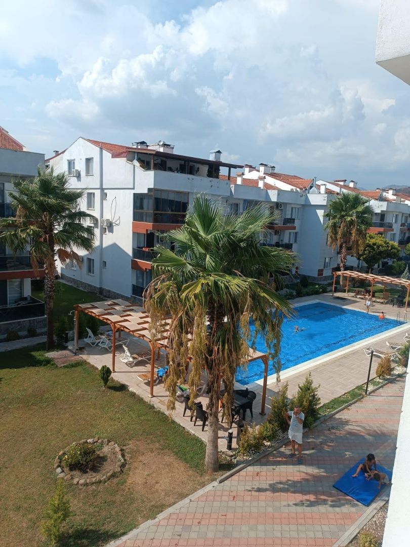 Doğa İçinde, 3 Havuzlu Sitede Eşyalı Kiralık 1+1 Dalaman Altıntas