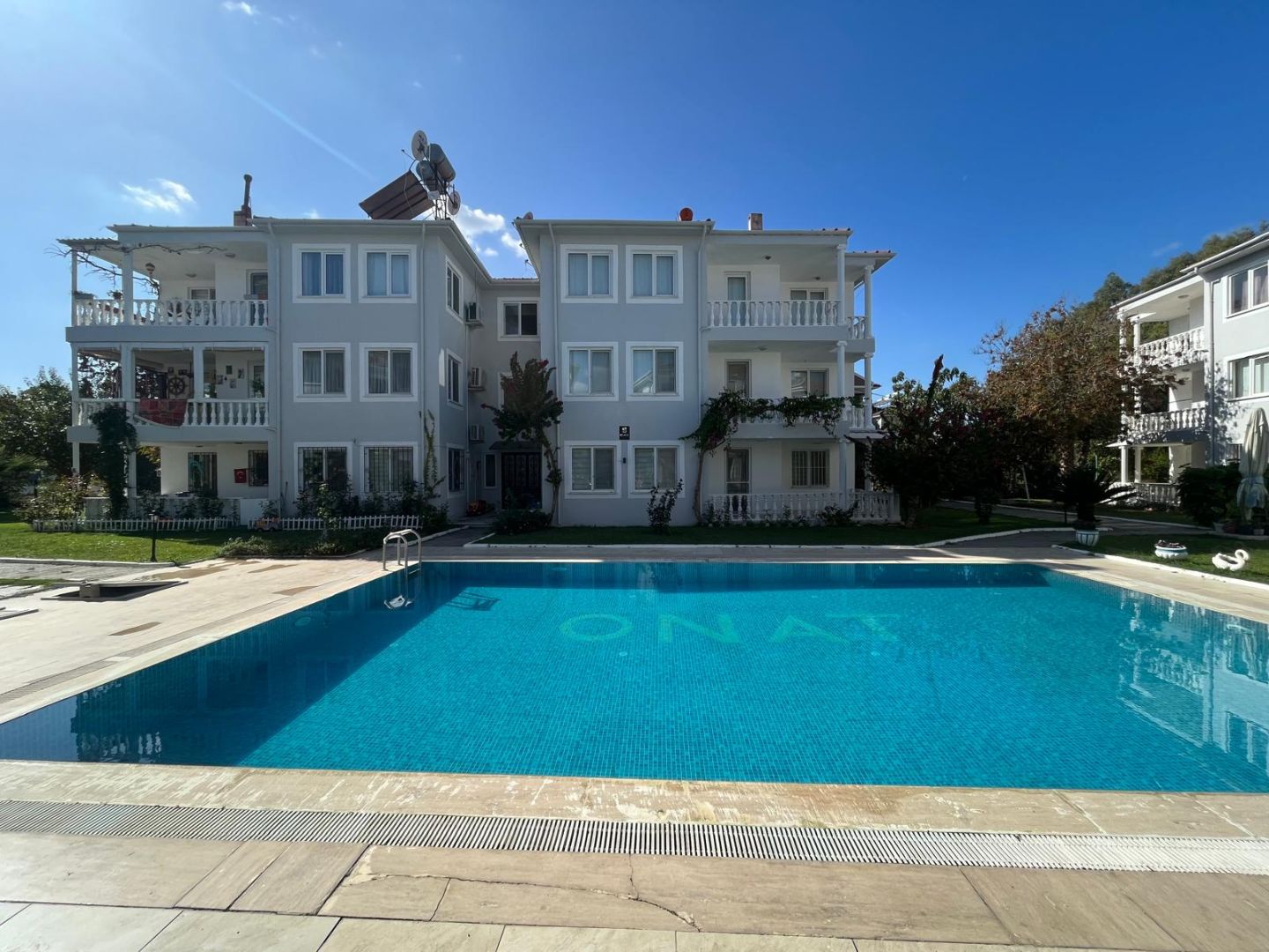 Dalaman Hürriyette Havuzlu Site İçinde 3+1 Daire