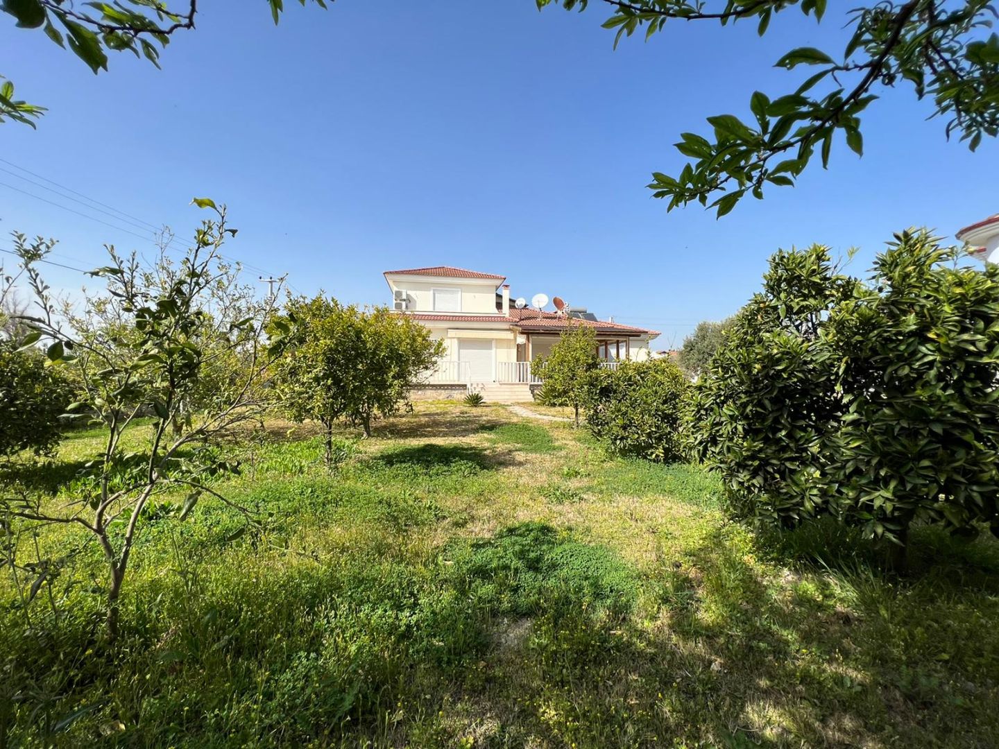 Dalaman Karaçalı’da 1071m² Arsa İçinde 4+1 Müstakil Villa