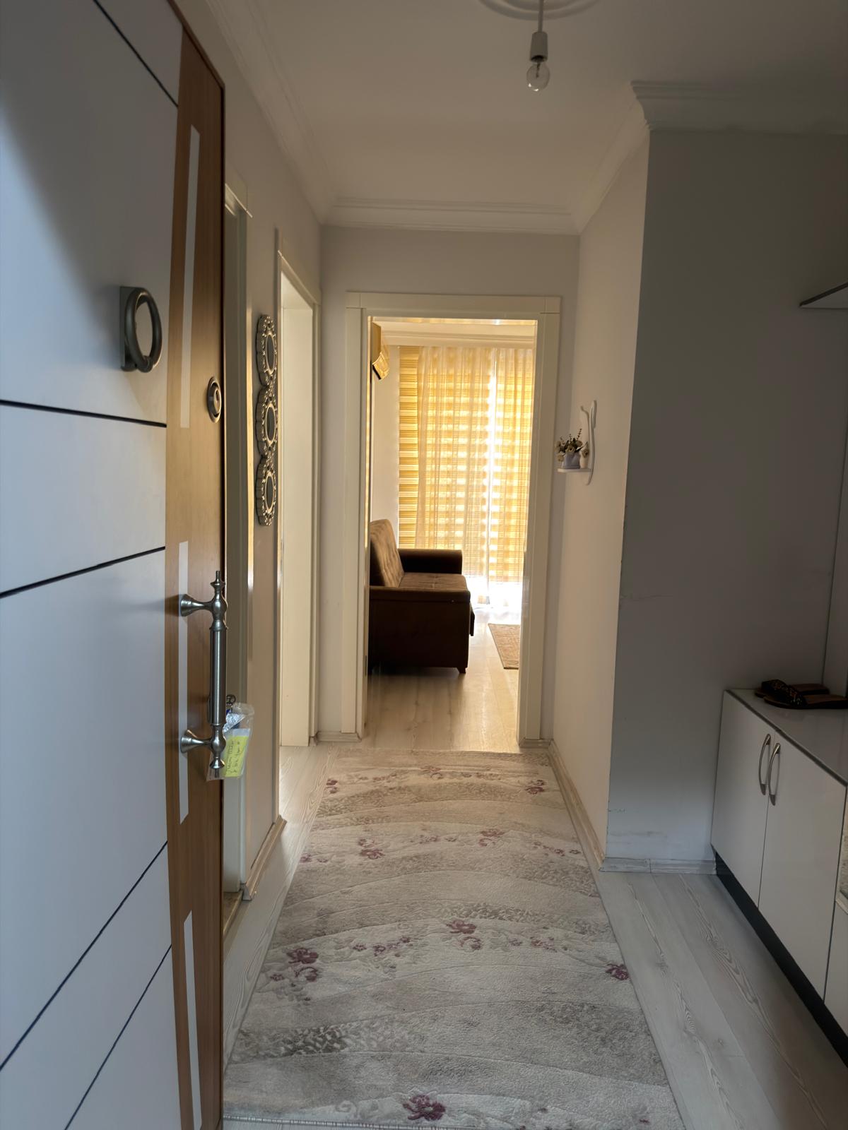 Dalaman Pazaryerinde Teraslı Full Eşyalı 1+1 Kiralık Daire