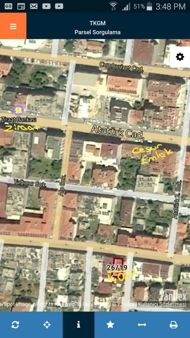 CESUR EMLAK'TAN DALAMAN MERKEZ'DE SATILIK KOMPLE BİNA | 3 ADET 2+1 DAİRE + 200 m² ASMA KATLI DÜKKAN