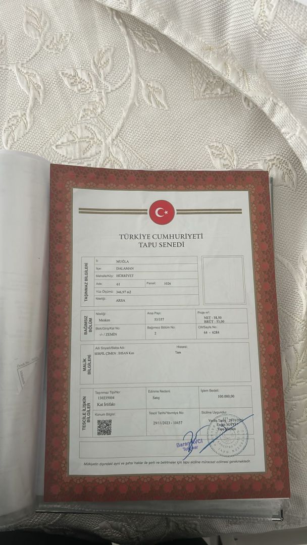 CESUR EMLAK'TAN SATILIK 1+1 KİRACILI DAİRE