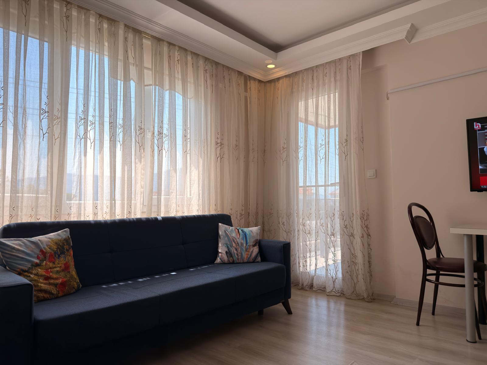 Doğa Park 2. Etap'ta Güney-Doğu Cepheli, 2 Banyolu 2+1 Ara Kat Daire
