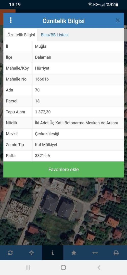 Dalaman Hürriyet Mahallesi Göçmenler'de | 2+1 Giriş Kat | 95 m² | 5.850.000 TL