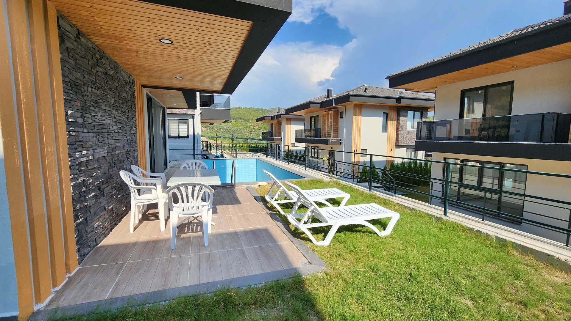 CESUR EMLAK'TAN | Dalaman Atakent Piramit Park Orman'da Kiralık Lüks Villa