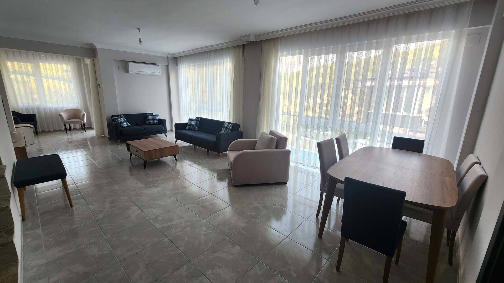 DALAMAN ATAKENT – PİRAMİT PARK ORMAN LÜKS EŞYALI 6+1 DUBLEKS MÜSTAKİL VİLLA