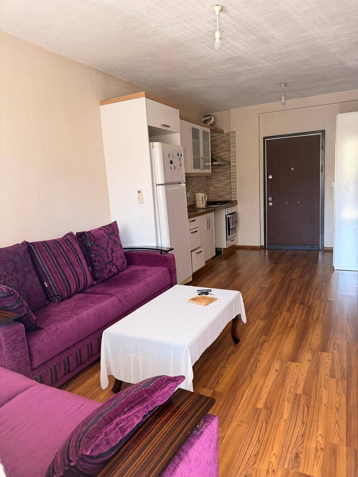 CESUR EMLAK'TAN DALAMAN PAZAR YERİNDE KİRALIK EŞYALI 1+1 DAİRE