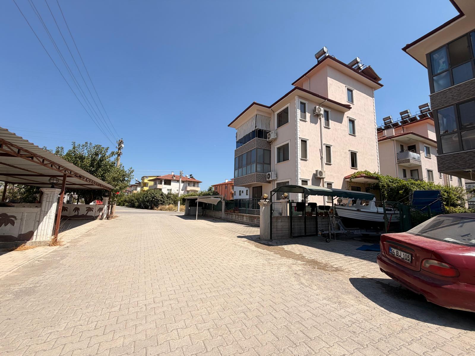 DALAMAN HÜRRİYET MAHALLESİ'NDE 140 m²,, FERAH 3+1 SATILIK DAİRE