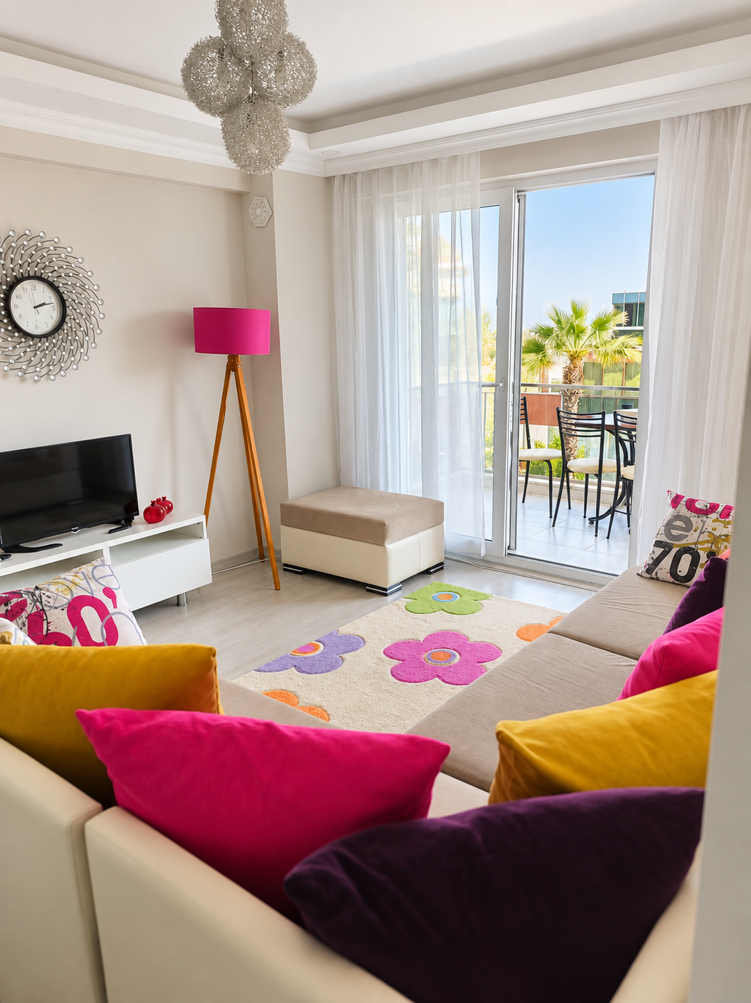 DALAMAN DOĞA PARK SİTESİNDE FULL EŞYALI 1+1